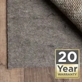 20 year warranty area rug pad pre packaged square square - Roberts Carpet & Fine Floors