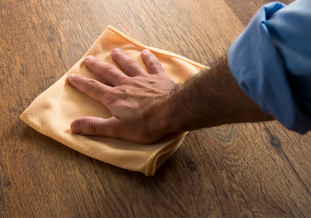 Hardwood Care Hard to Reach - Roberts Carpet & Fine Floors