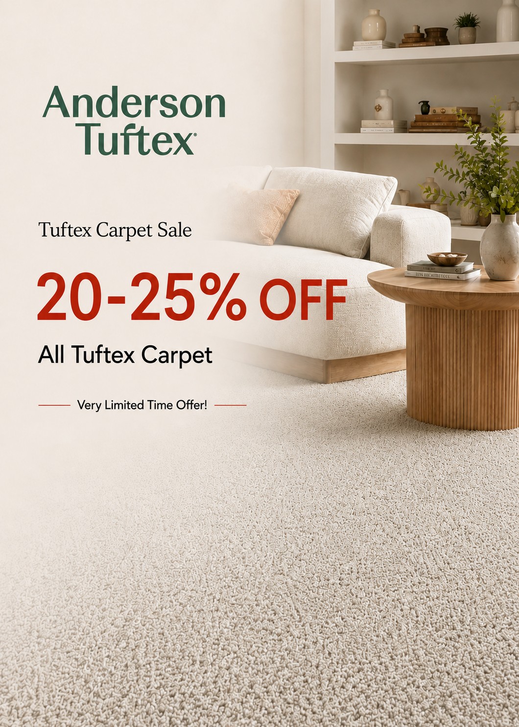 tuftext sale imag - Roberts Carpet & Fine Floors